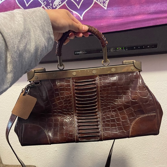 Vintage leather bag - Picture 9 of 11